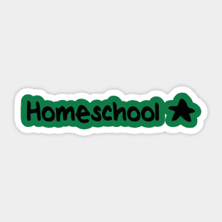 Homeschool Star Sticker